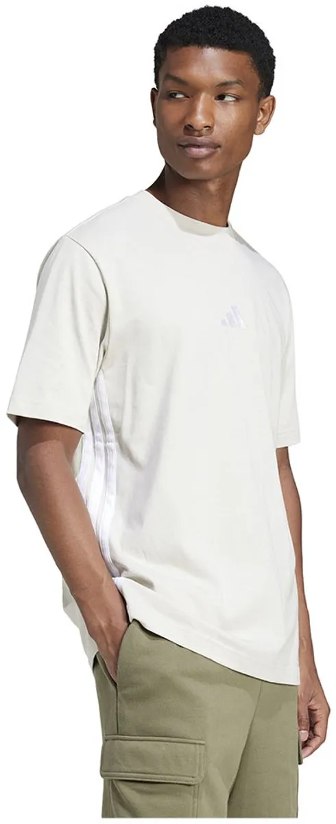 Adidas M 3S SJ T Heren T-shirt - Grijs - XL