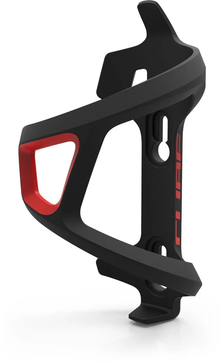CUBE Bidonhouder HPP LEFT-HAND SIDECAGE BLACK/RED