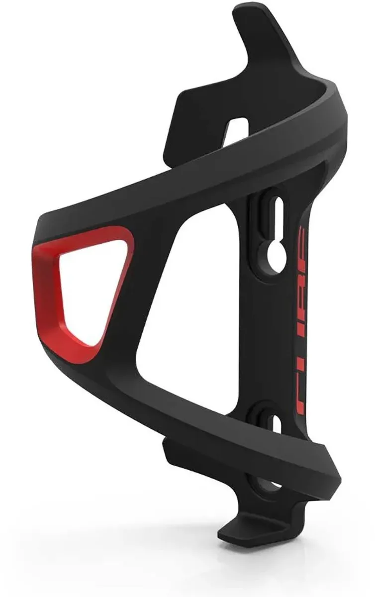 CUBE Bidonhouder HPP LEFT-HAND SIDECAGE BLACK/RED