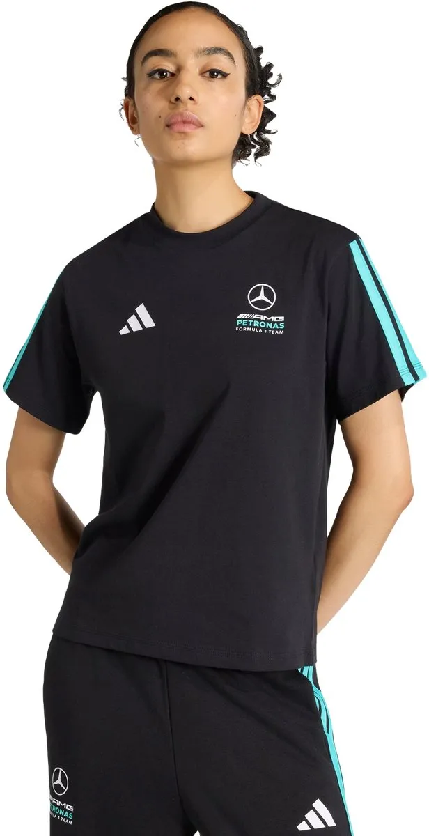 Adidas Mercedes-AMG F1 Team DNA T-shirt - Zwart