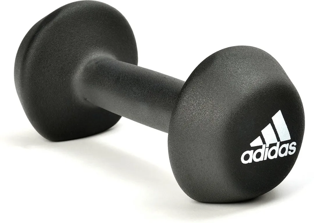adidas Dumbbellset 2x4kg - Neopreen - Zwart