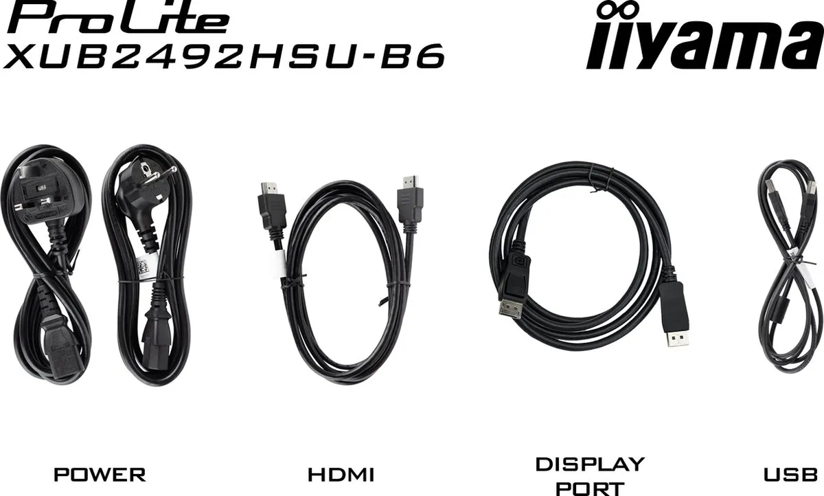 iiyama ProLite XUB2492HSU-B6 Monitor 24" Full HD IPS - afbeelding 3 van 6