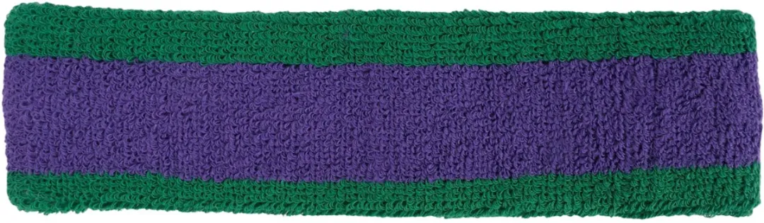 Nike Swoosh Hoofdband N1012407306 - Paars-Groen