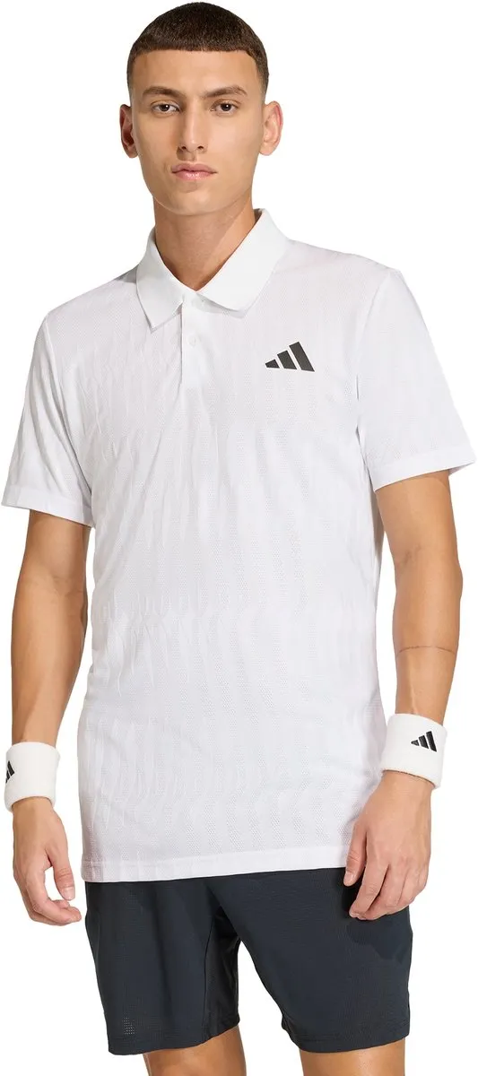 adidas Performance Climacool+ Airchill Freelift Tennispolo - Wit - afbeelding 5 van 6