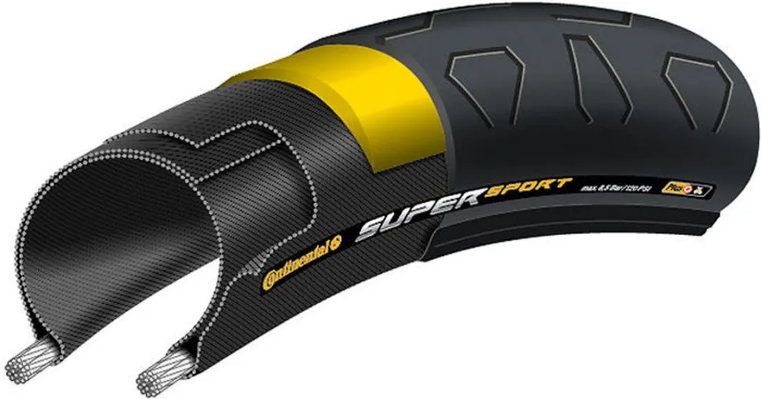 Continental Supersport Plus 28x7/8 Vouwband