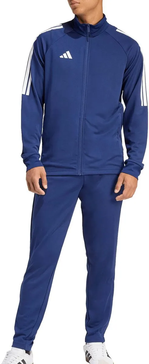 Adidas Sereno Joggingpak Heren S - Donkerblauw/Wit