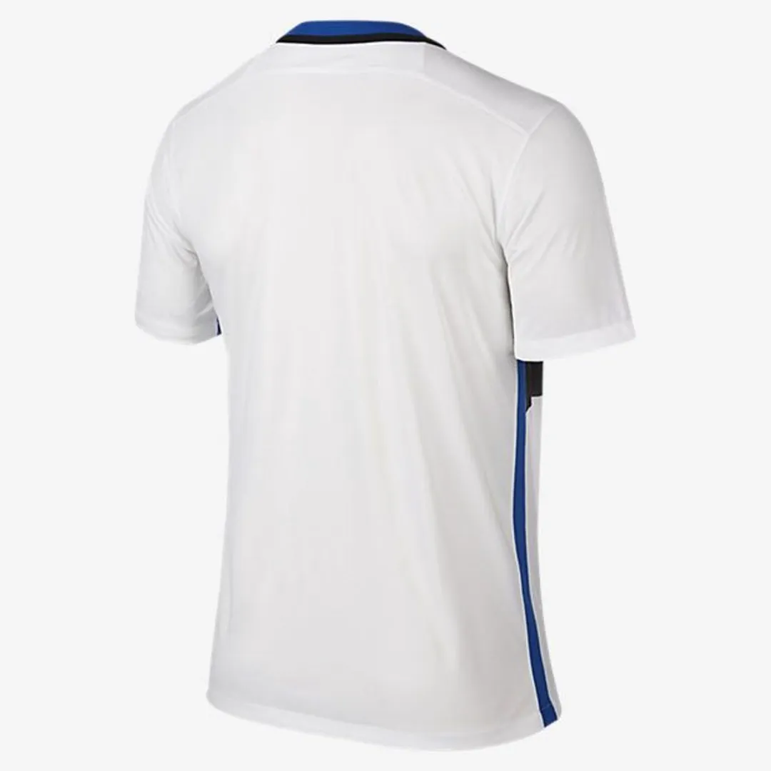 Nike Inter Uit-Shirt 2015/2016 Voetbal - M - Wit/Blauw/Zwart