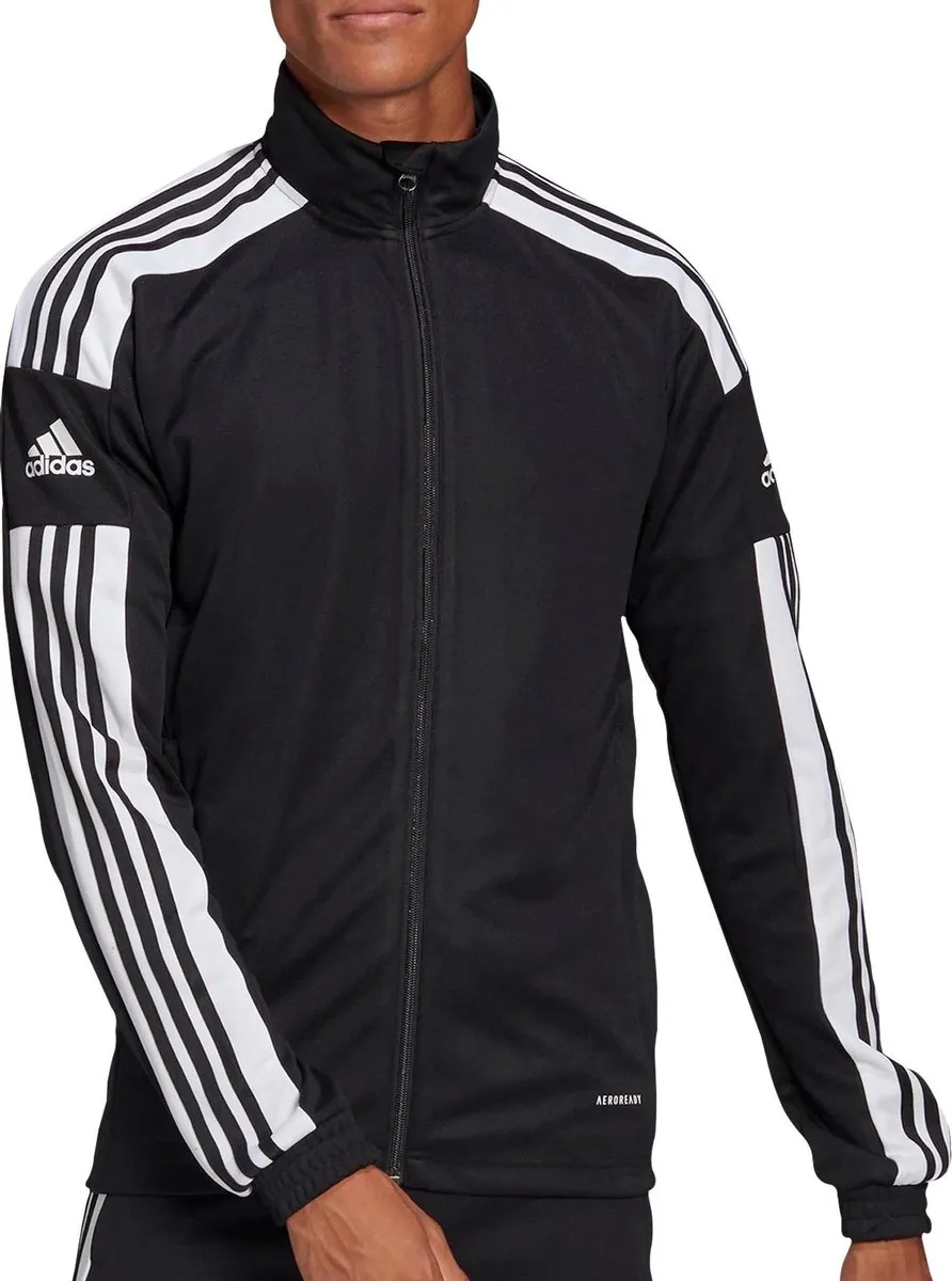 Adidas Squadra 21 Trainingsjack Heren S - Donkerblauw/Wit