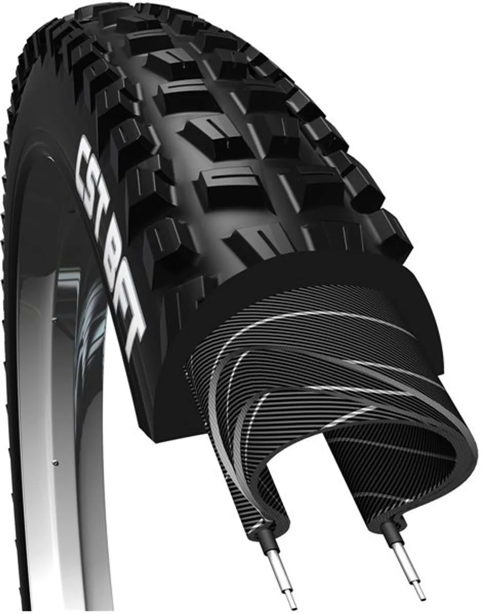 Maxxis CST BFT Series MTB Band 27.5x2.80 - 70-584 - Zwart - afbeelding 3 van 4