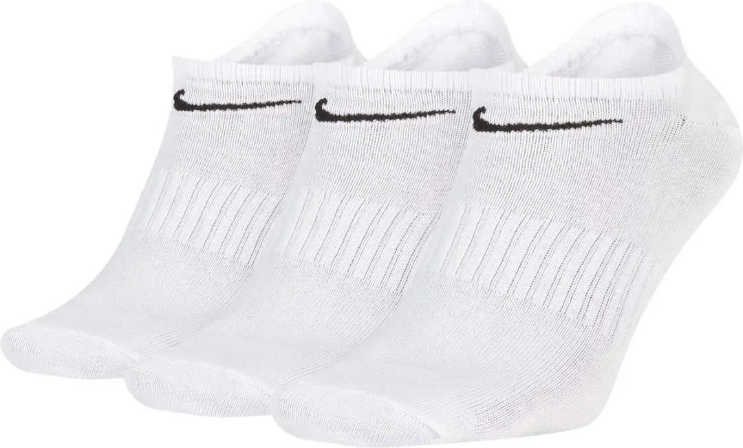 Nike Everyday No-Show Sokken SX7678-010 - 3 Stuks - Zwart/Wit