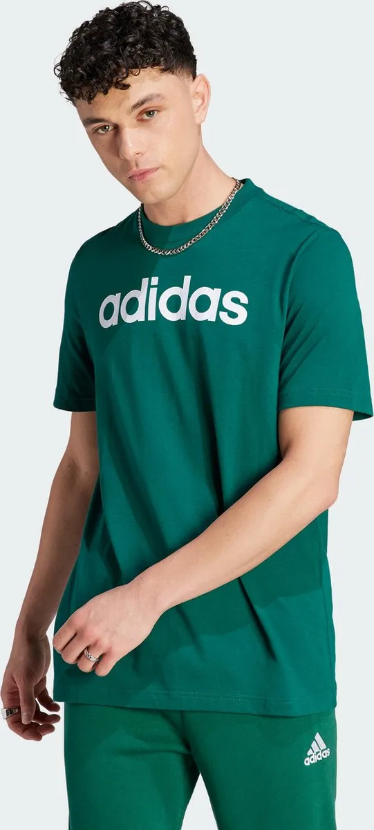 adidas Sportswear Essentials T-shirt IC9280 - Groen - L