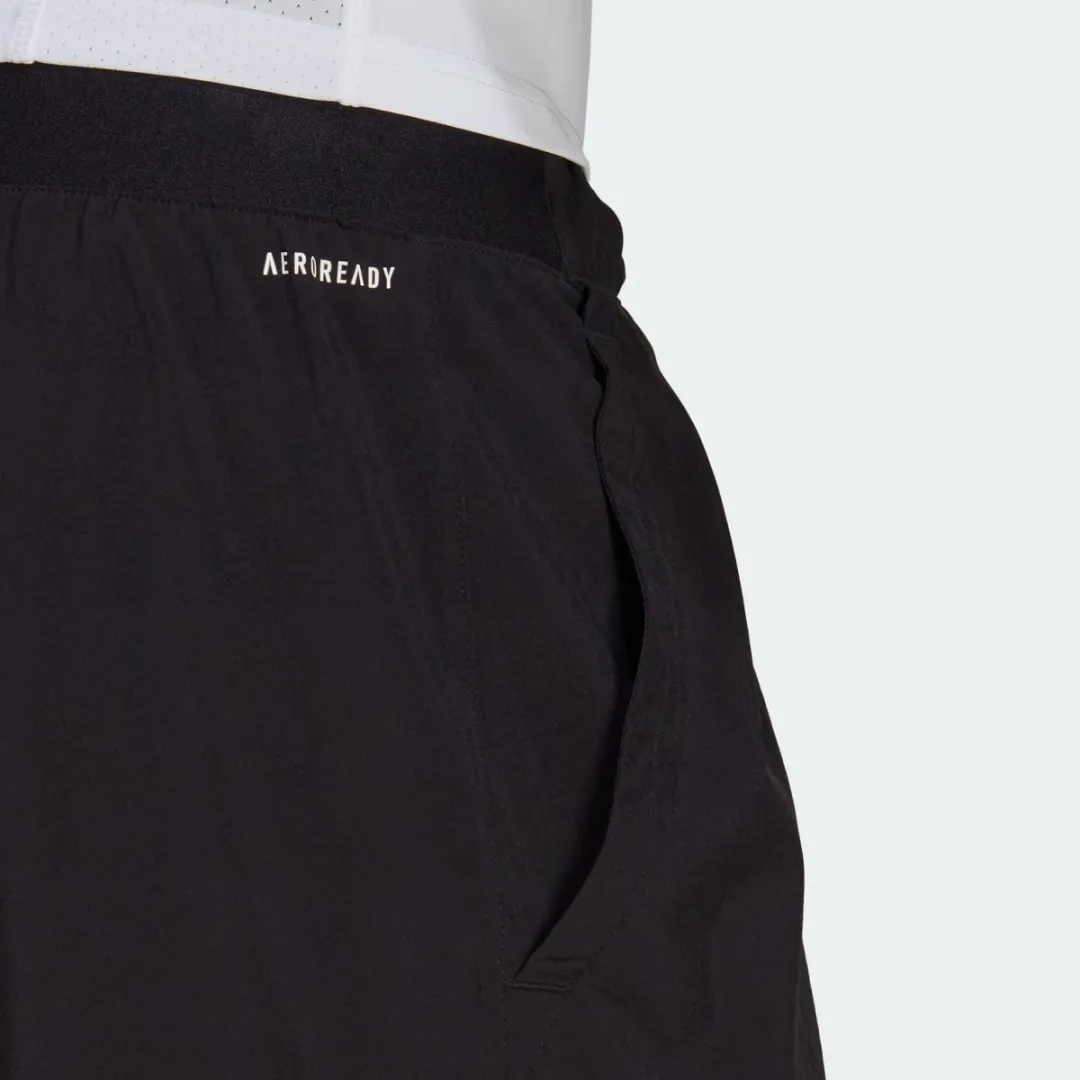 adidas Club Stretch-Woven Sportshort Heren S - Zwart
