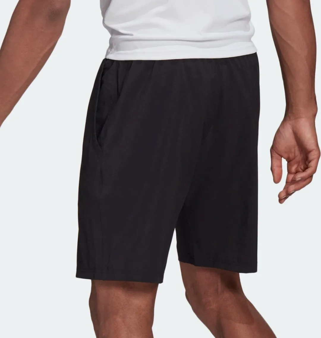 adidas Club Stretch-Woven Sportshort Heren S - Zwart