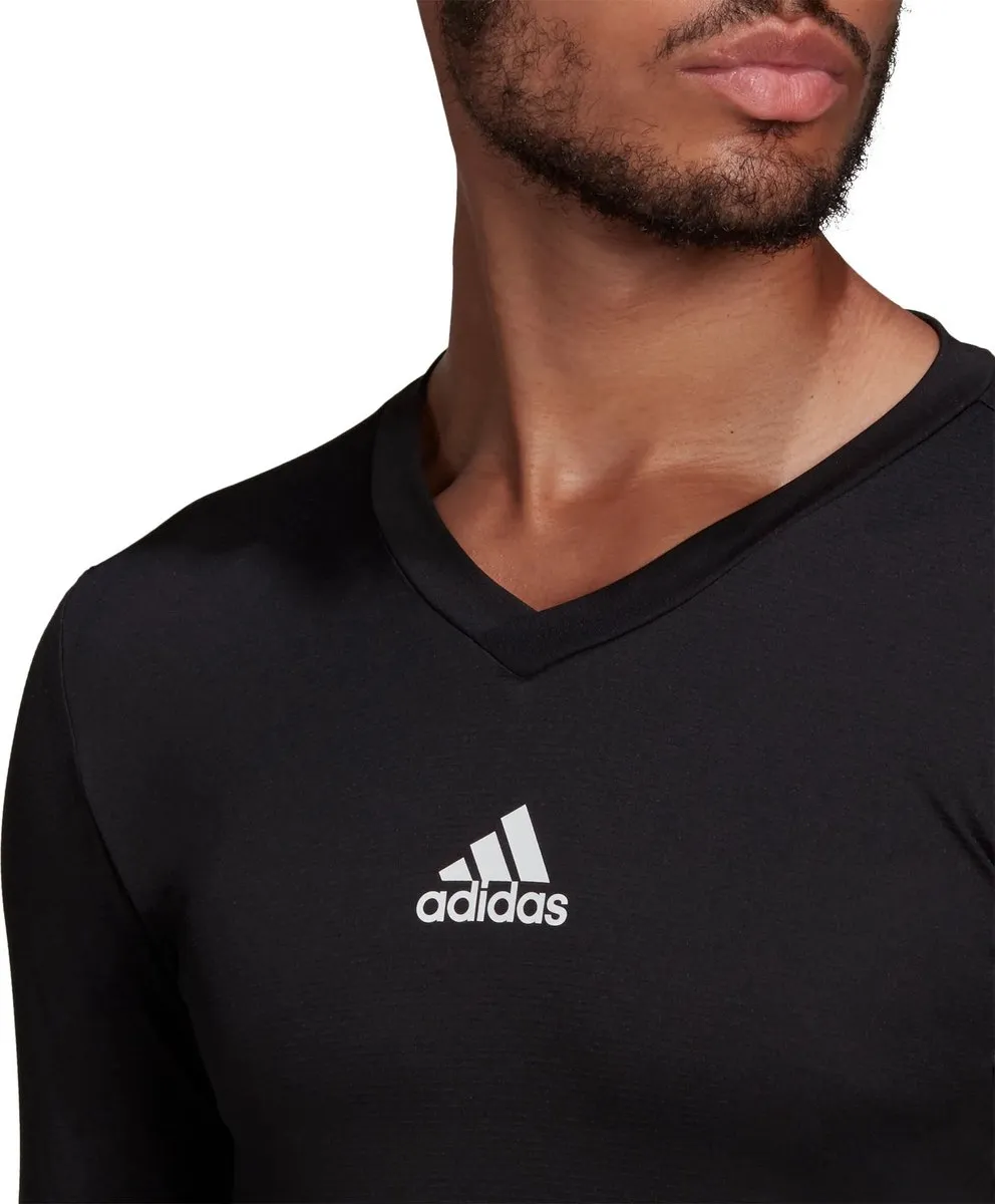 adidas GN5710 Sportshirt - 152 - Zwart/Wit