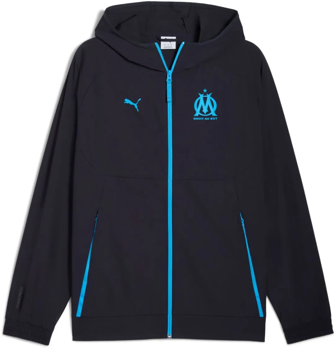 PUMA OM Tracksuitjack Woven 2025/26 - M - Zwart