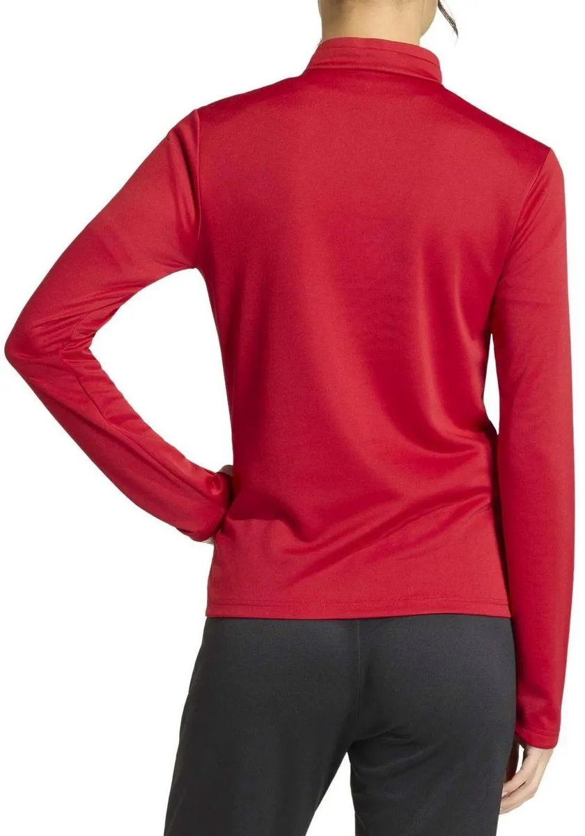 Adidas Entrada 26 Trainingssweater Dames XS - Rood/Wit - afbeelding 6 van 6