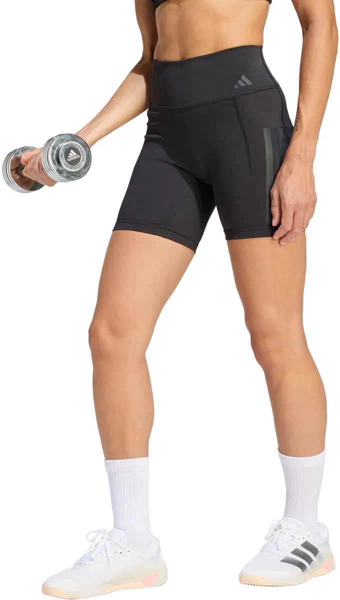 adidas Performance Optime 3-Stripes Korte Workoutlegging XL - Zwart