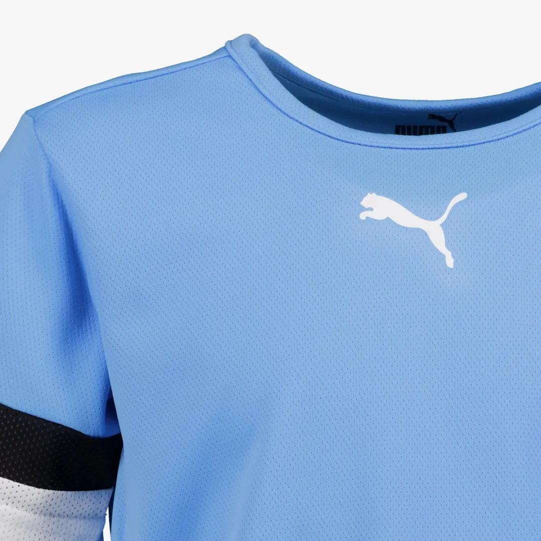 PUMA Teamrise Shirt Kinderen - Hemelsblauw 140