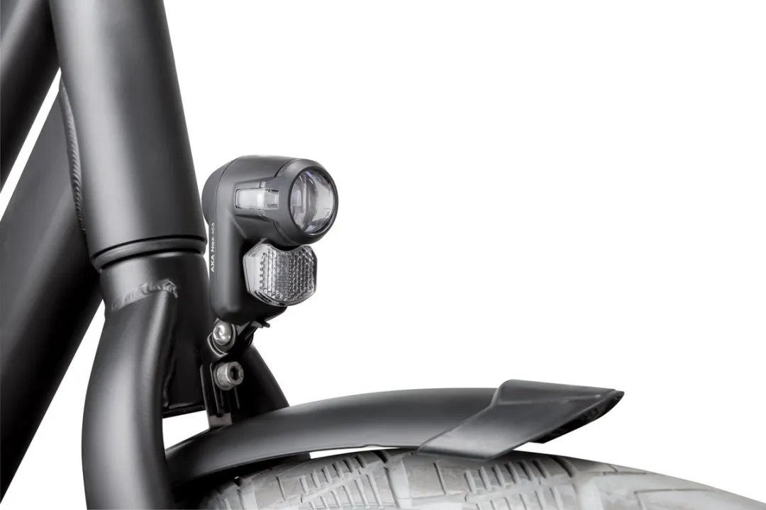 AXA Nox City Fietslamp Voorlicht - 4 Lux - Zwart