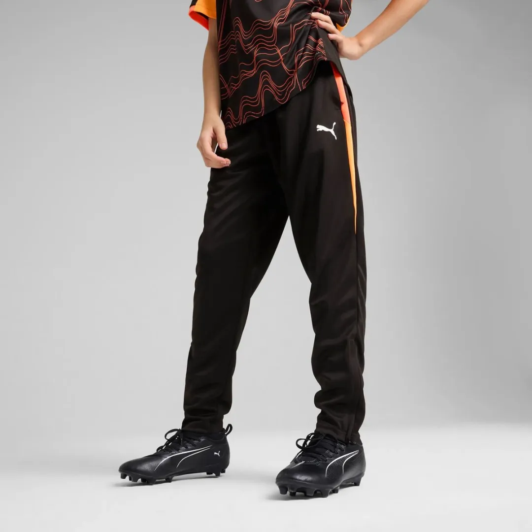 PUMA IndividualLIGA Trainingsbroek Jr 152 - PUMA Black-Heat Fire