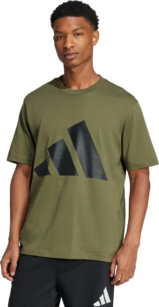 adidas Sportswear Essentials Big Logo T-shirt JE8931 - S - Groen