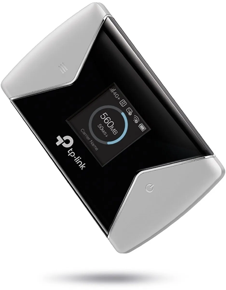 TP-Link M7650 MiFi Router - 32 Gebruikers - Zwart