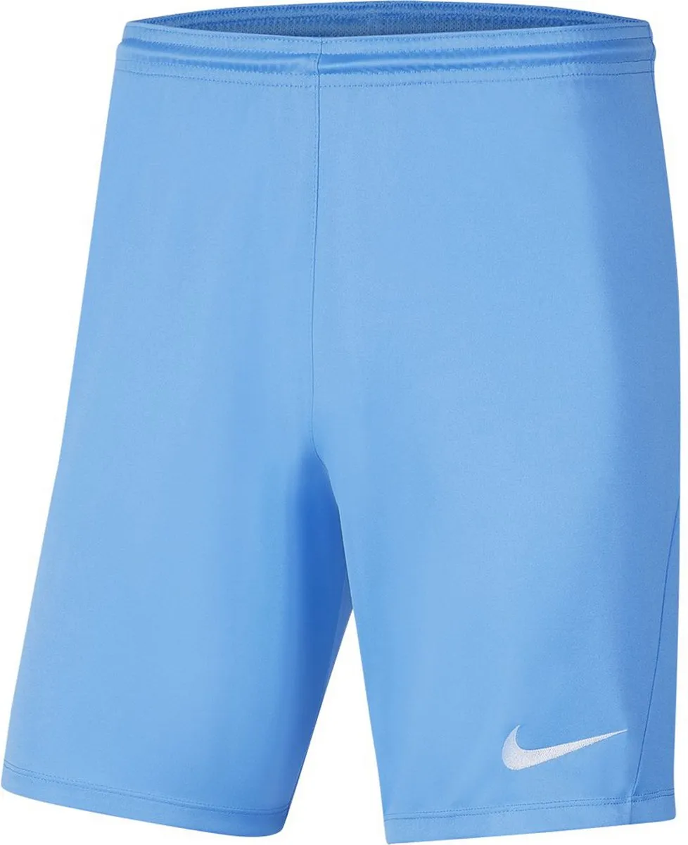 Nike Park III Short Junior BV6865-354 - Maat 140/146 Aqua