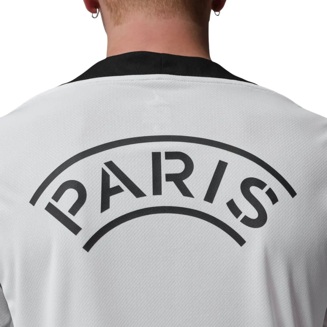 Nike PSG Dri-FIT Strike Jordan x PSG Night Edition Trainingsshirt S - Wit/Grijs/Zwart