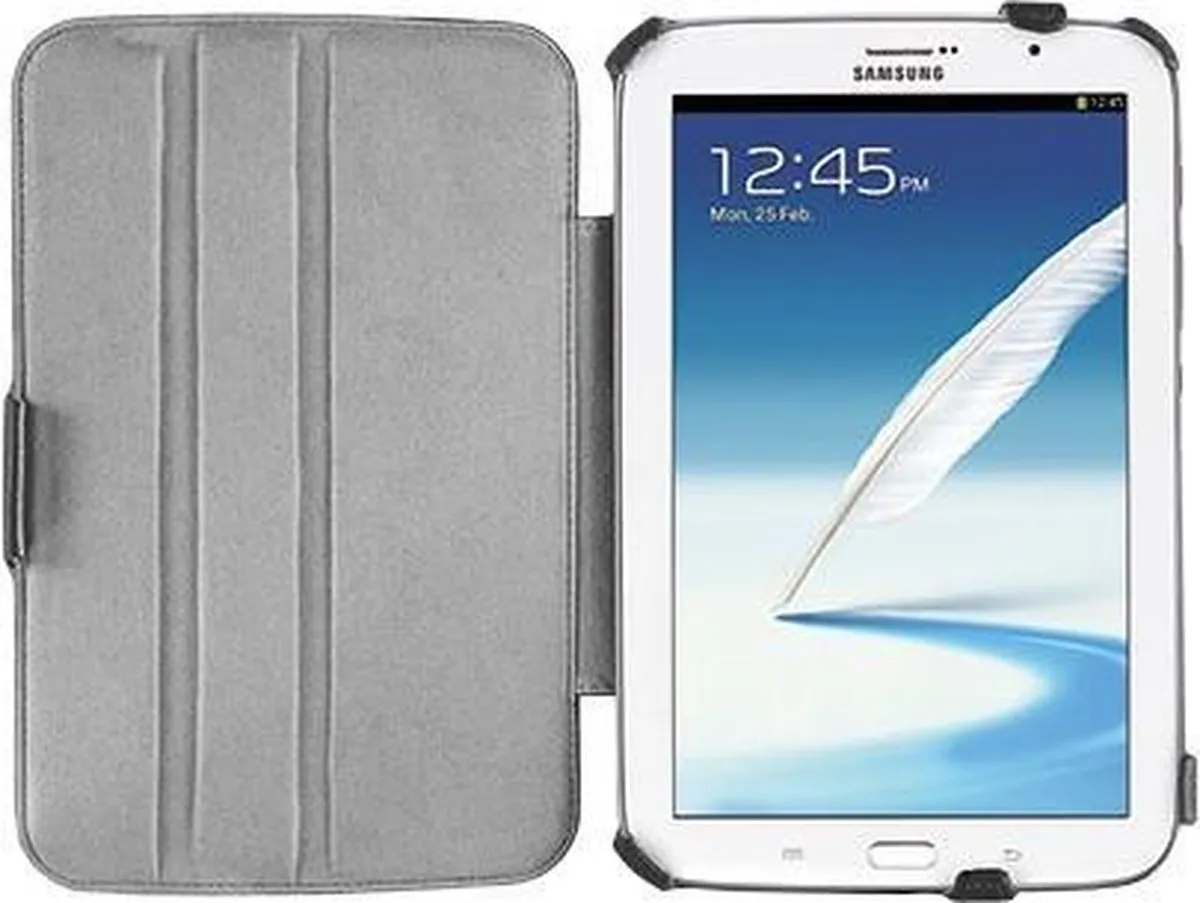 Trust Galaxy Note 8.0 Stile Cover & Folio Stand - 8 Inch - Zwart - afbeelding 6 van 6