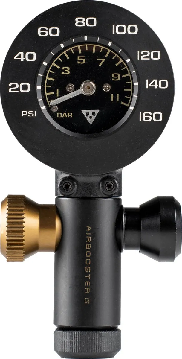 Topeak Airbooster G+ CO2-pomp - Goud