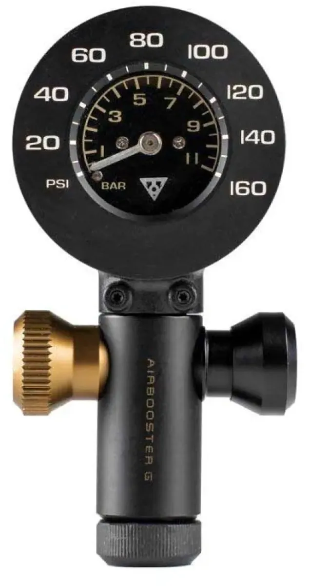 Topeak Airbooster G+ CO2-pomp - Goud
