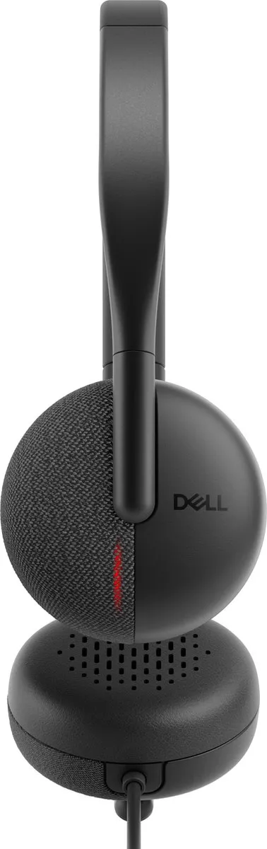 Dell WH3024 Bedrade Headset - USB Type-C - Zwart
