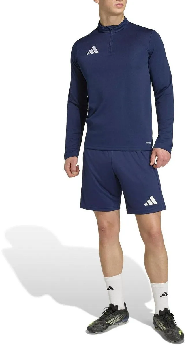 adidas Entrada 26 Training Short Heren XL - navy/wit