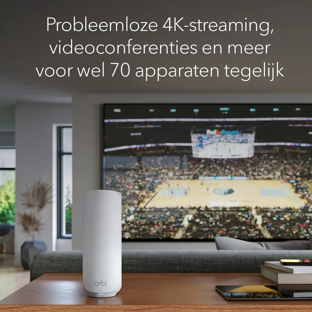 Netgear Orbi RBE372 WiFi 7 Mesh Versterker - 3600 Mbps - 2-Pack