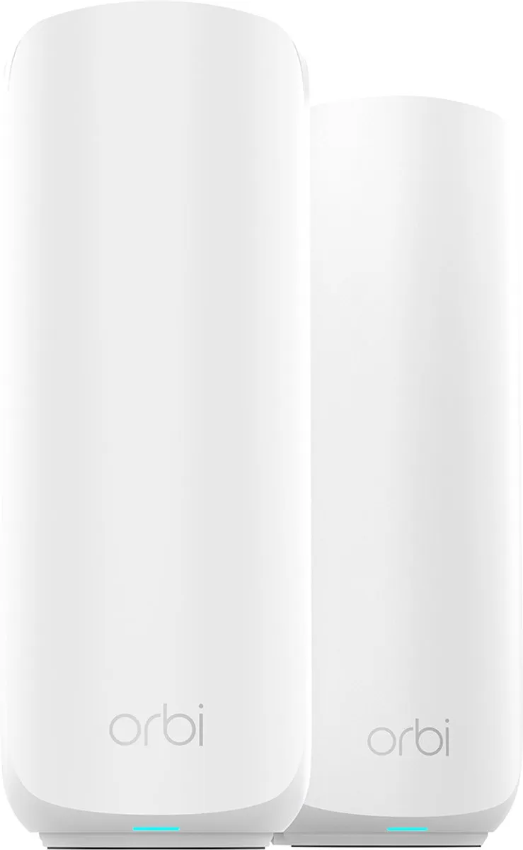 Netgear Orbi RBE372 WiFi 7 Mesh Versterker - 3600 Mbps - 2-Pack