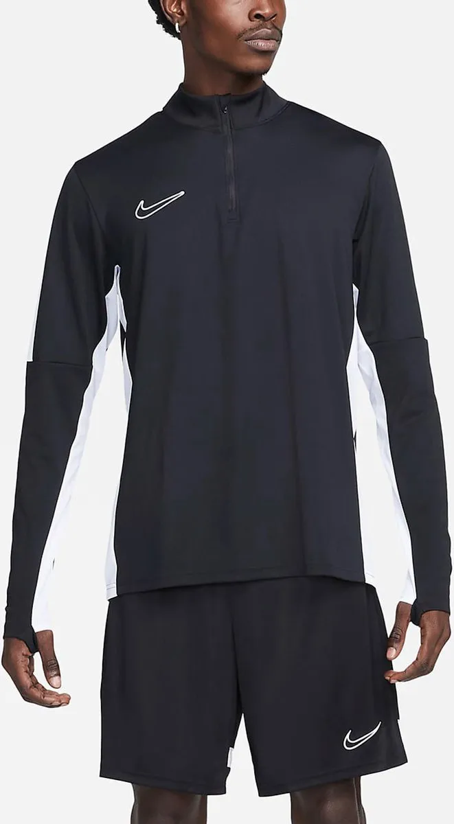 Nike Dri-Fit Academy Sporttrui - L - Zwart/Wit