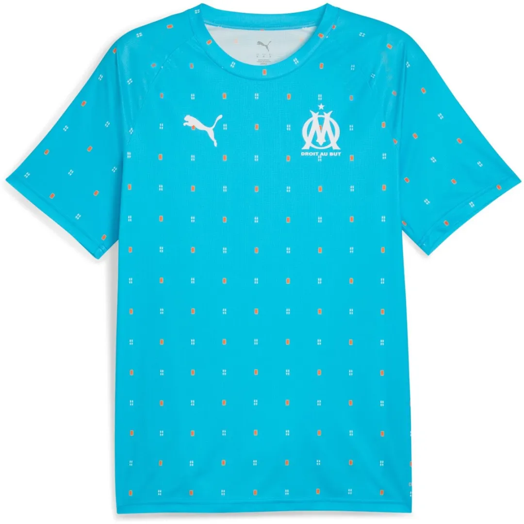 PUMA OM 2025/26 Opwarmshirt 781554-23 - L - Blauw