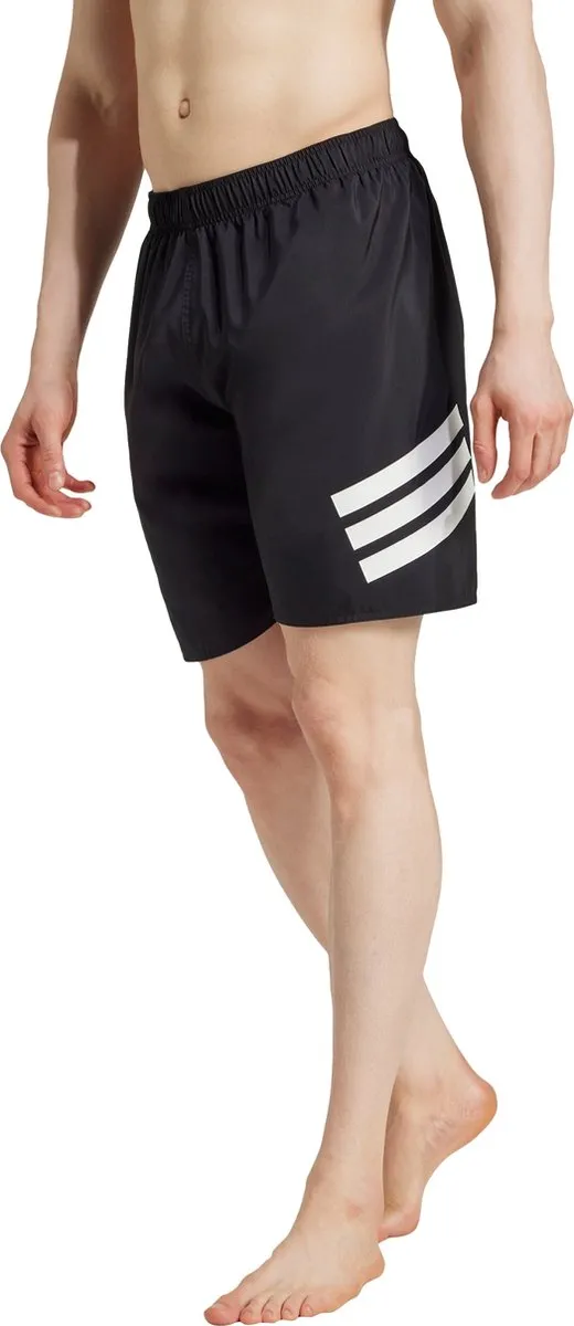 adidas 3-Stripes Zwemshort 8-inch JF6088 - Heren - Zwart - Maat L