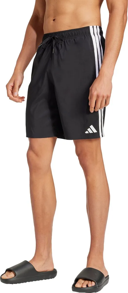 adidas 3-Stripes Zwemshort 8-inch JF6088 - Heren - Zwart - Maat L