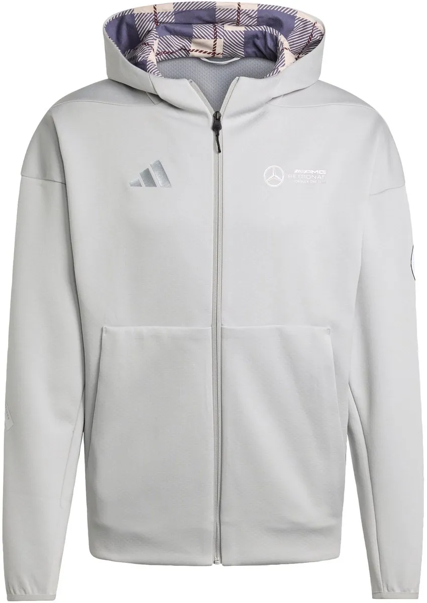 adidas Performance Mercedes-AMG Petronas F1 Hoodie L - Grijs