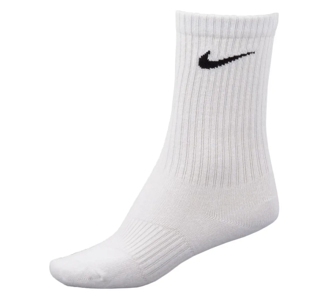 Nike Lightweight Sokken - Small - Wit - 3 Stuks