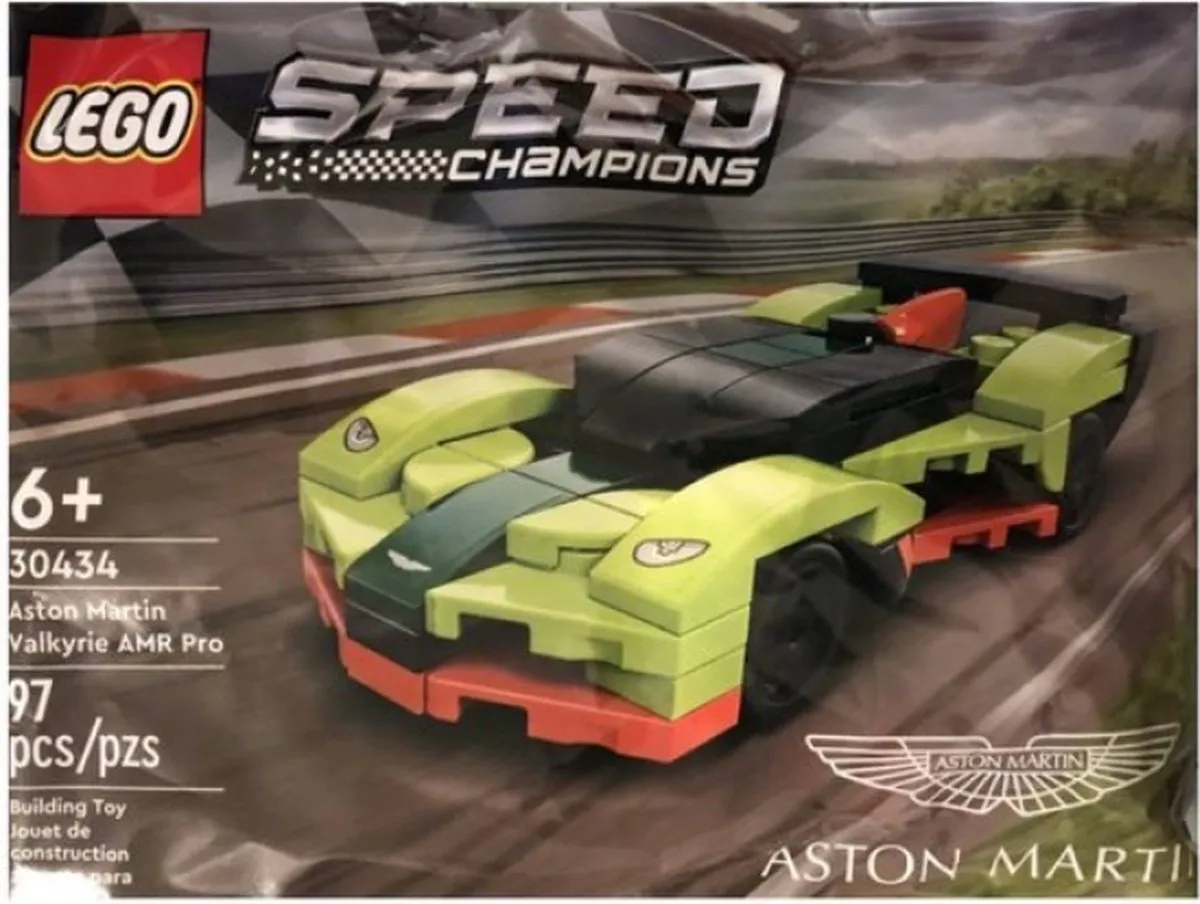 LEGO Speed Champions 30434 Aston Martin Valkyrie AMR Pro - 97 Stukken - afbeelding 3 van 6