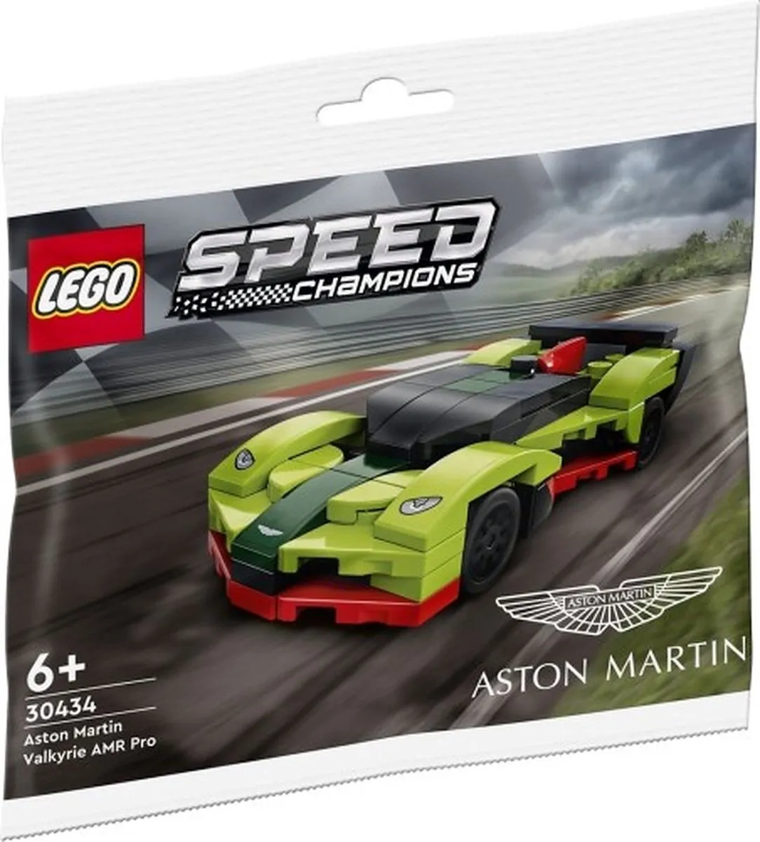 LEGO Speed Champions 30434 Aston Martin Valkyrie AMR Pro - 97 Stukken - afbeelding 2 van 6