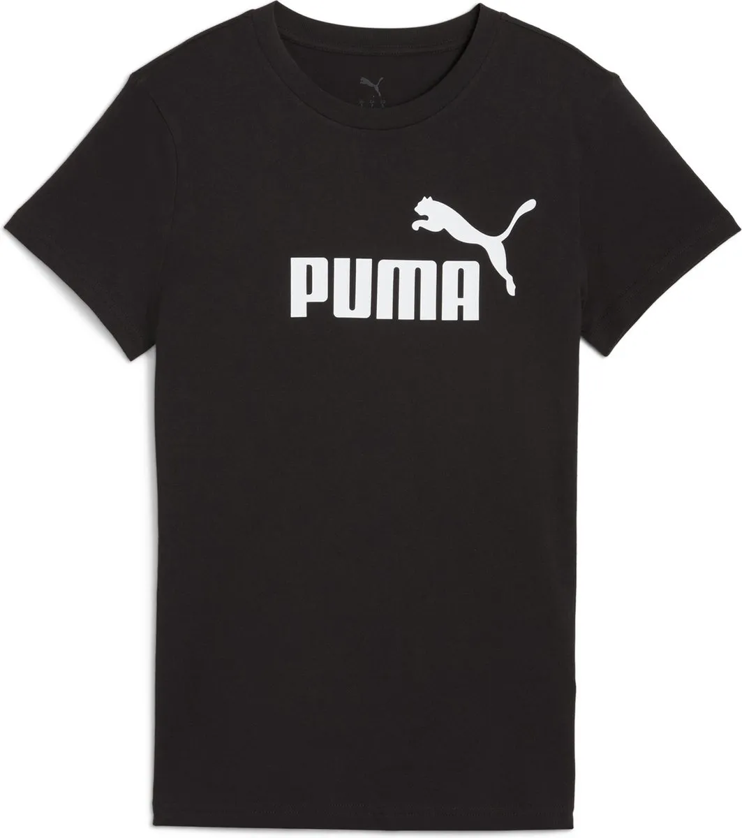 PUMA ESS No. 1 Logo Tee Dames Sportshirt - L - Puma Black