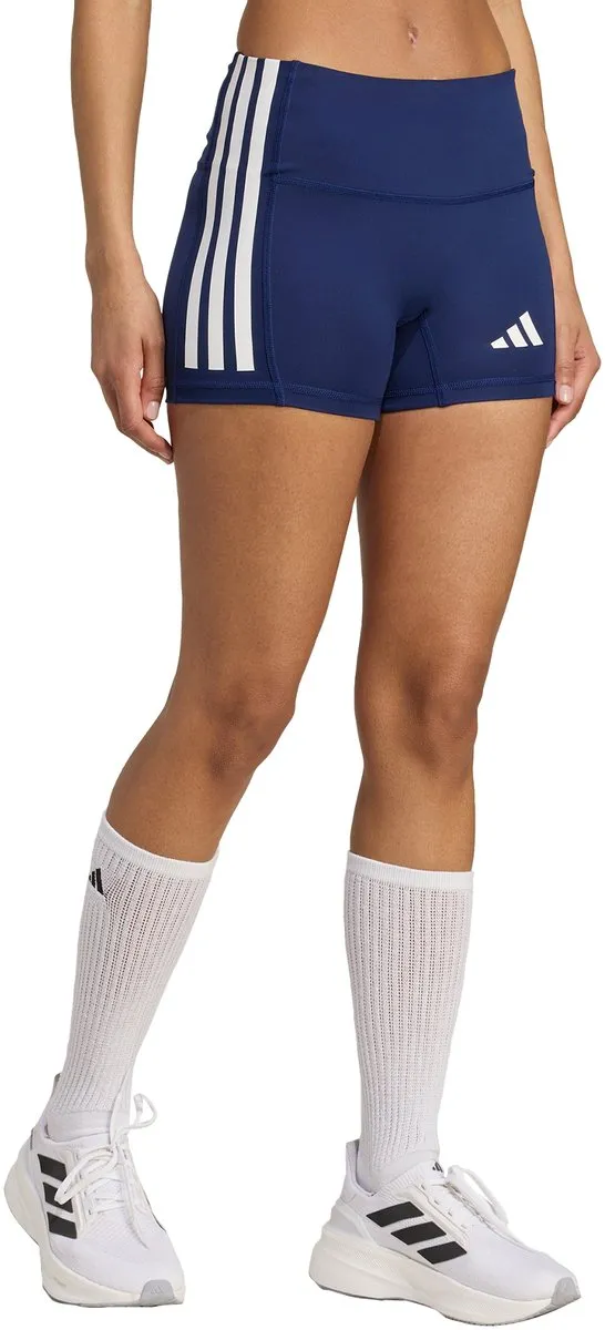 adidas Performance 3-Stripes Volleybalshort L - Blauw