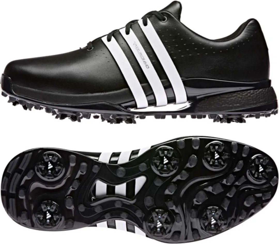 Adidas Tour360 24 Heren Golfschoenen 46 - Zwart/Wit