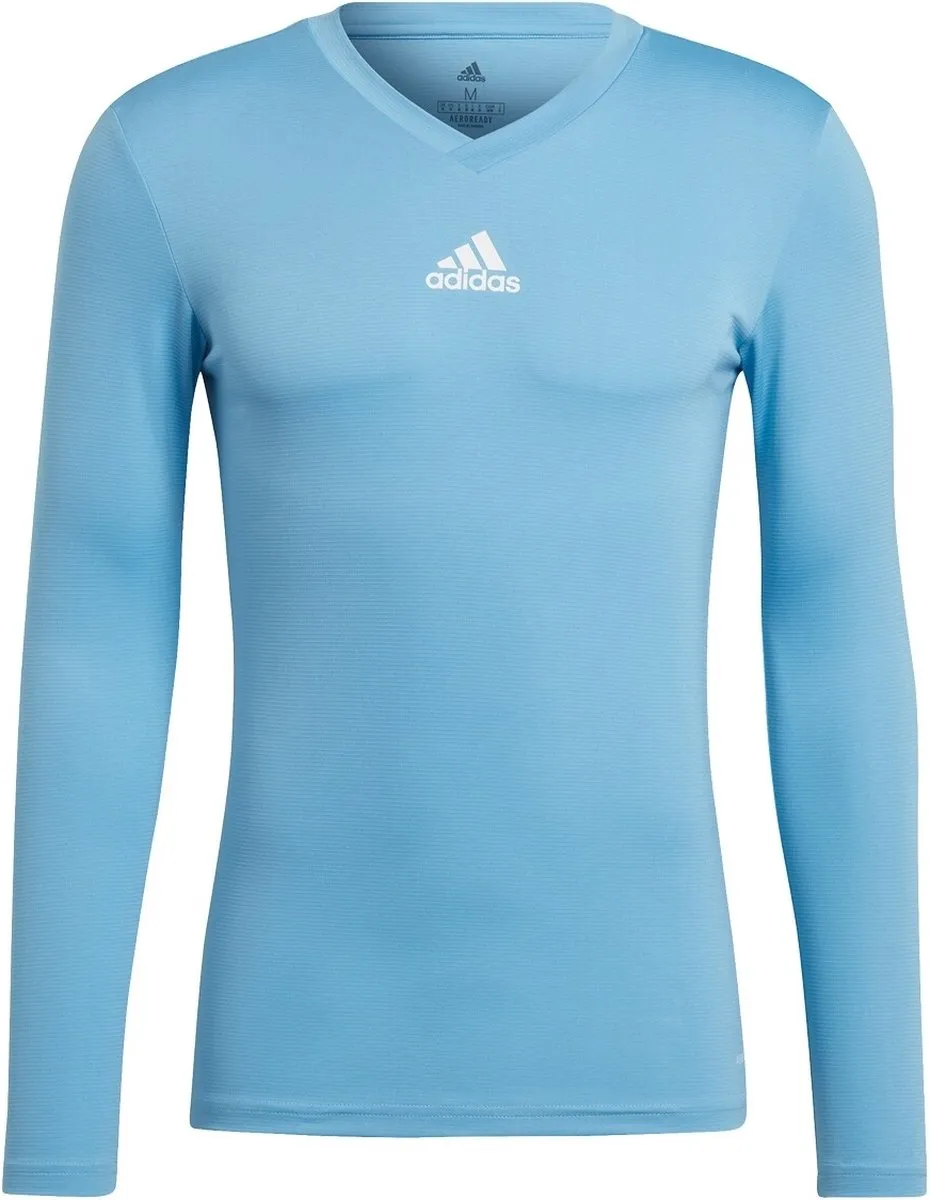 adidas Team Base Tee GN7507 - L - Lichtblauw
