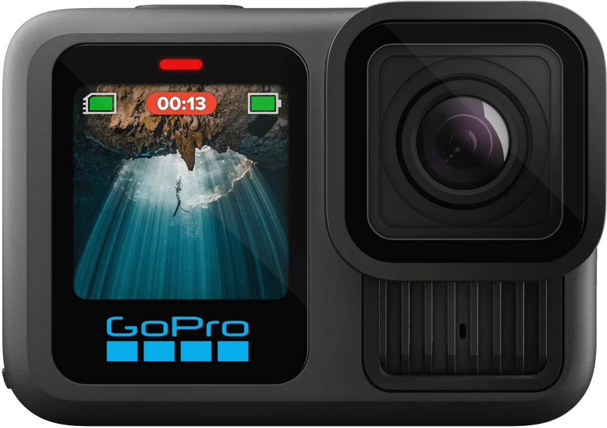 GoPro Hero 13 Black CHDRB-134-RW - 27MP - 2 Schermen - 4x 1900mAh