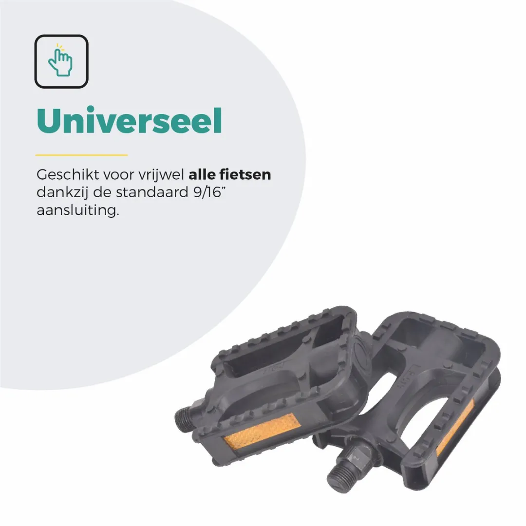 Voltano Antislip E-bike Pedalen 421110 - Zwart - afbeelding 6 van 6