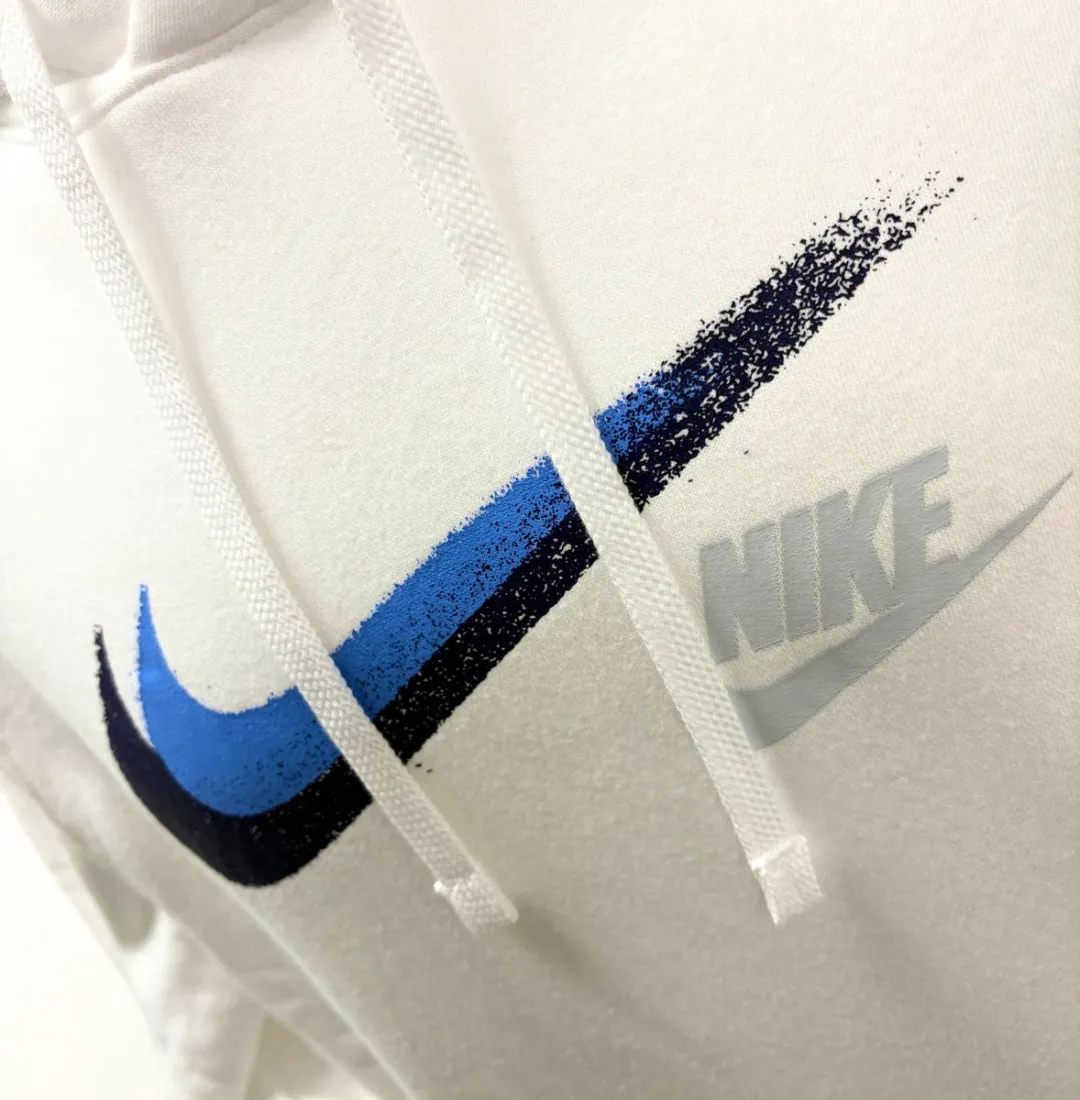 Nike Sportswear Pullover Fleece Double Swoosh FQ7163-100 - Maat S